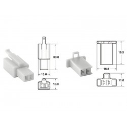 Connecteur 2 voies type 110ML